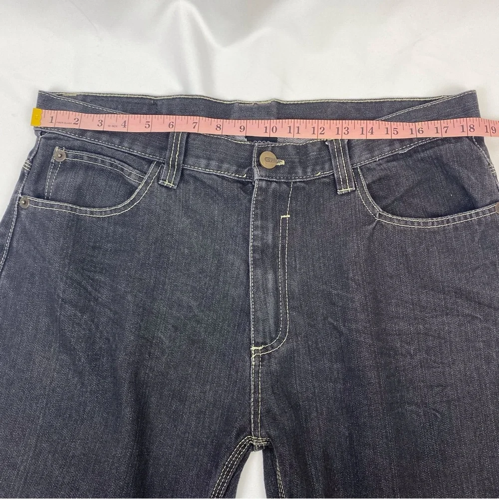 Vintage Coogi Embroidered Blue Denim Loose Fit Baggy Jeans - Picture 9 of 12